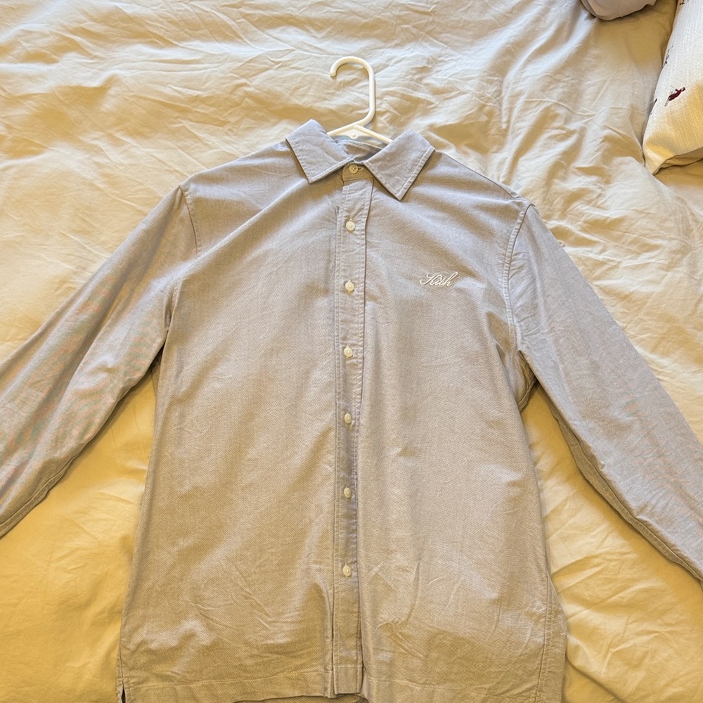Kith Light Gray Oxford Ludlow Button Down